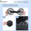 2PCS Breathable Mesh Car Side Window Sun Shade Window Mesh Sun Shade  Front Side Windows