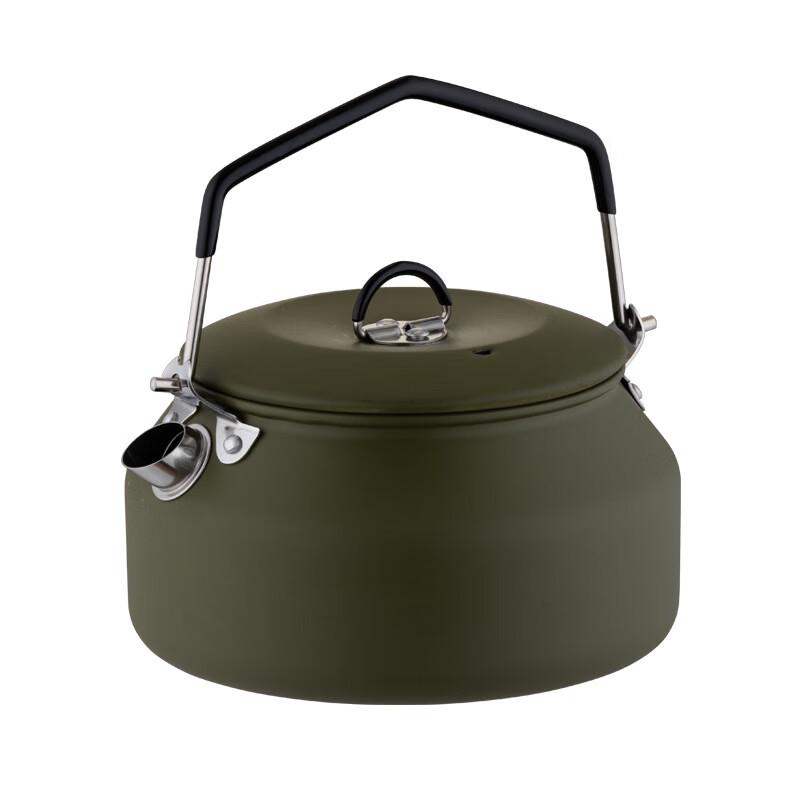 Outdoor 304 Stainless Steel Camping Kettle 1L