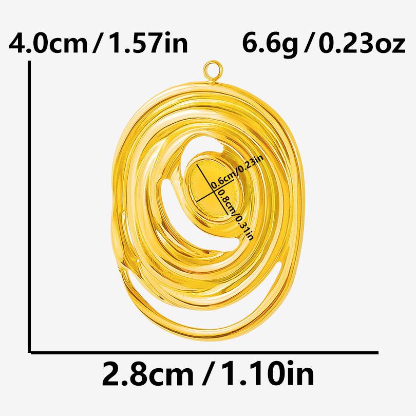 6pcs Sun Heart Cloud Geometric Blank Cabochon Base Pendant Stainless Steel Charms For Jewelry Making Bulk Fit DIY Oil Drop Stone