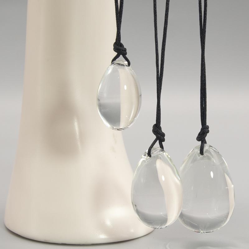 Unisex Glass Anal Plug: Beginner's Erotic Crystal Beads for Outdoor Use and SM Training