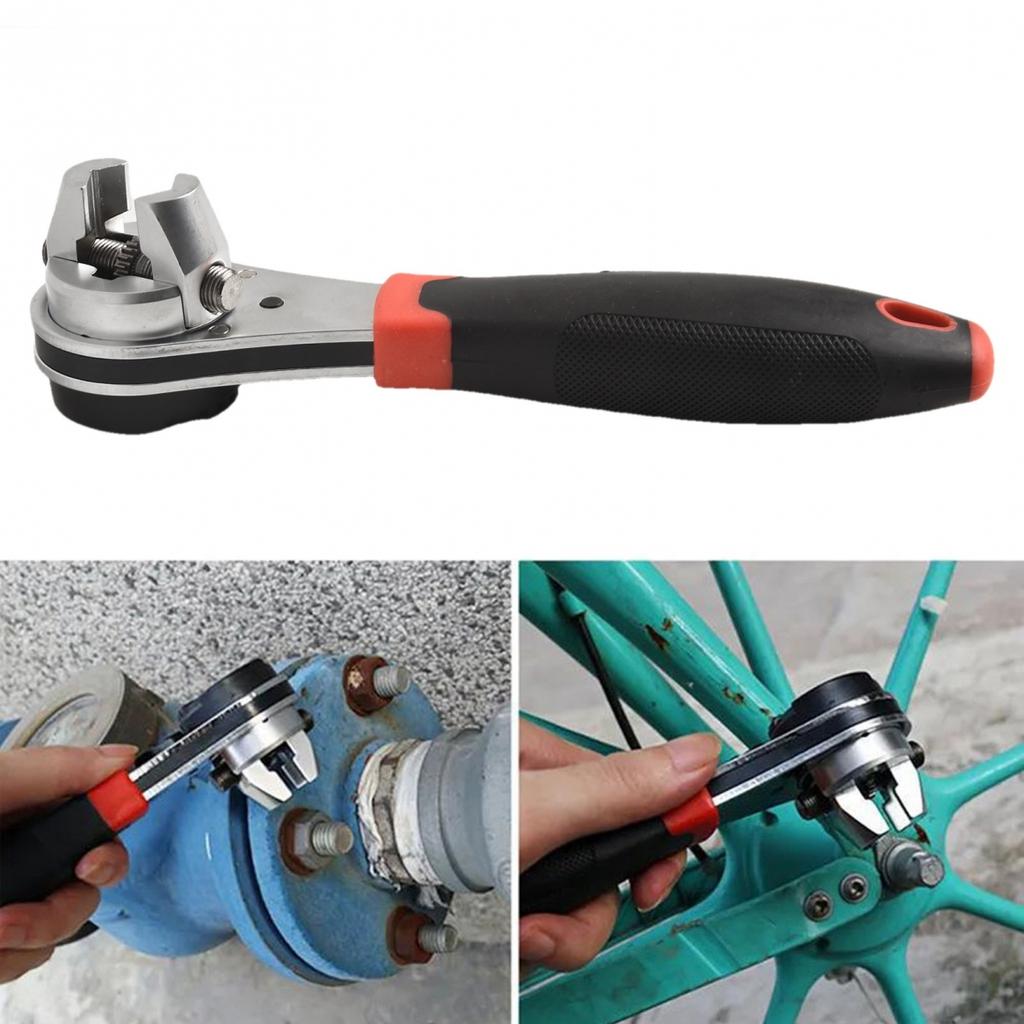 Hand Tool Adjustable Wrench Ratchet Wrench Spanner Tool Transition