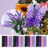 Pipe Cleaners Set for Crafts Pipe Cleaners Bouquets DIY Kit Pipe Cleaners Flowers Making Accessories Set for Greeting Cards Party Decorations