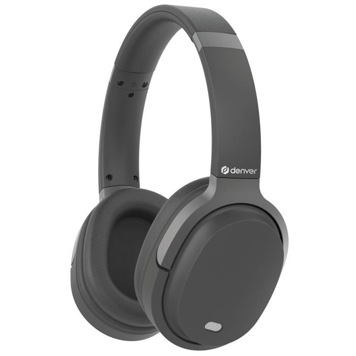 Casque sans fil - Denver - BTN-210 - Bluetooth 5.3 - Suppression de bruit - Autonomie 20h