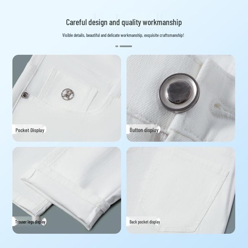 MONTAGUT Men's JG Lightweight Straight-Leg Stretch Jeans