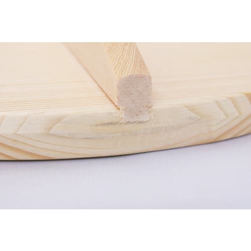 Ichihara Woodworking Wooden Lid, Natural Wood, 36cm, 10013