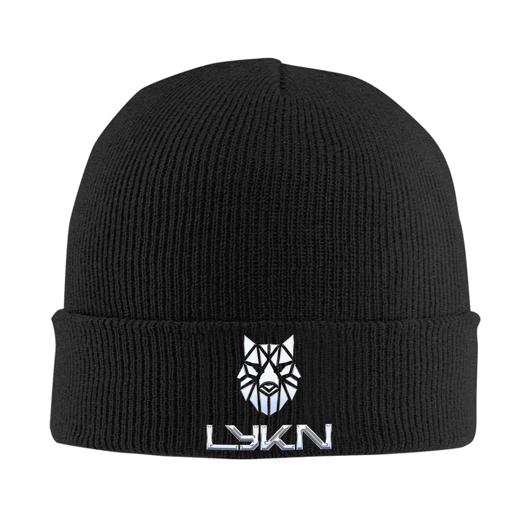 Cute Cartoon LYKN Lykyou Knitted Caps Women's Men's Beanie Autumn Winter Hat Acrylic Crochet Melon Cap