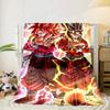 Goku Anime Blanket Flannel Blanket for bed, sofa, Camping, Hiking, Picnic Essentials, gift for family Fan gifts