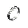 Adjustable Open Ring Men Women Sterling Vintage Geometric Minimalist Finger Student Style