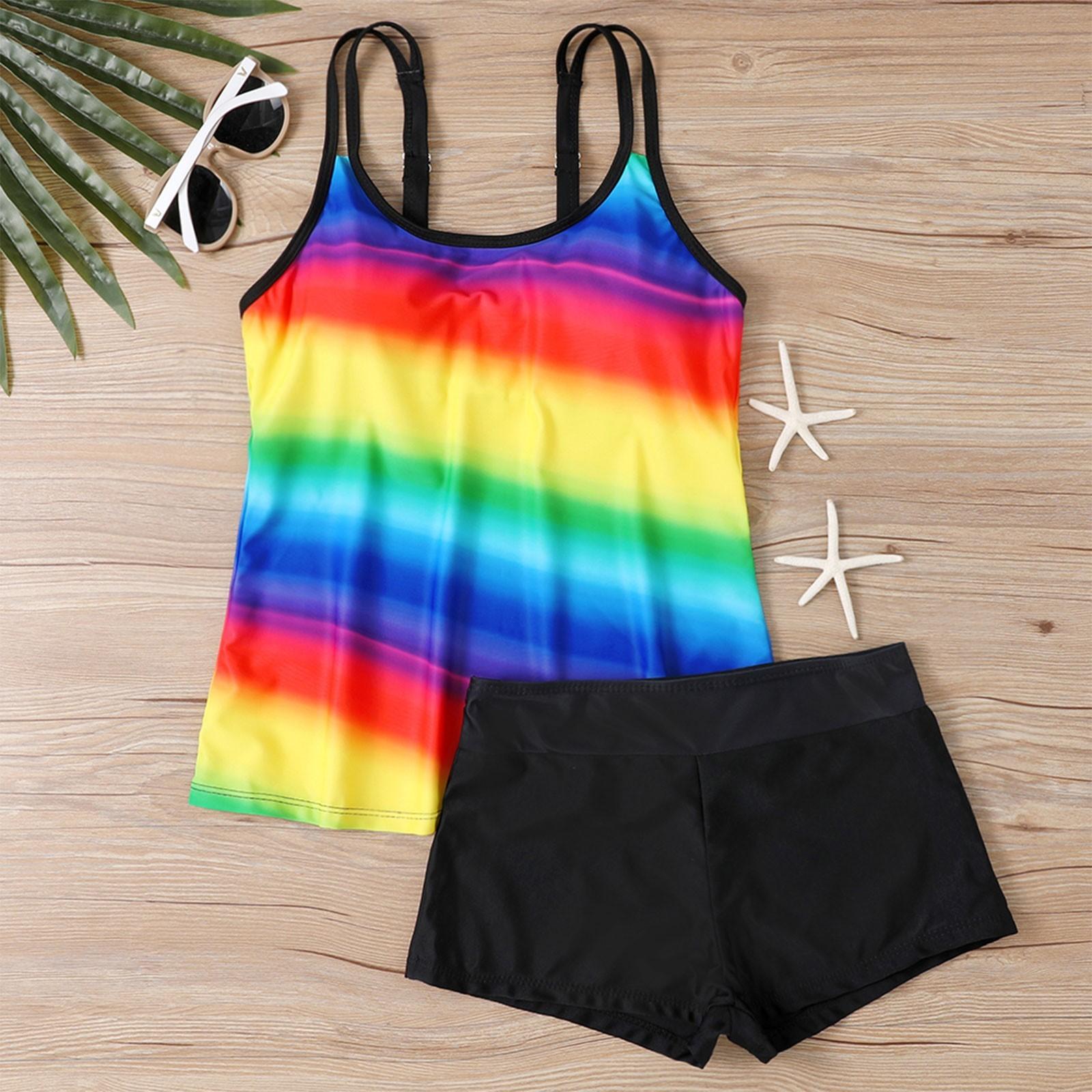 

Женский сексуальный тонкий купальник с бретельками и разрезом на бретельках плюс размер купальника (Набор из двух частей) XXXXXL