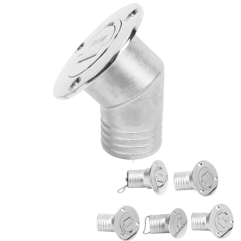 Boat Filler Deck Fill 316 Stainless Steel Easy Filling Keyless   Cover Design for Yacht