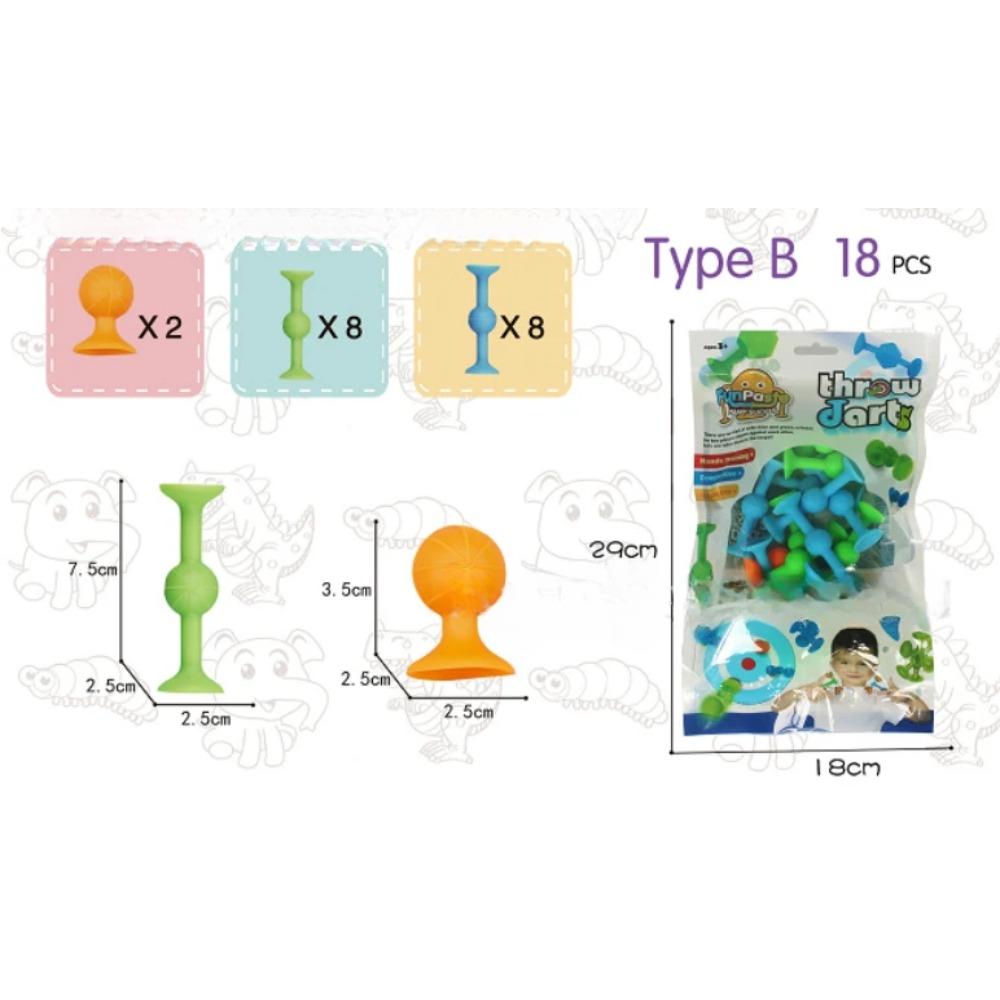 

Интересная игрушка на присоске, мягкий набор дротиков для метания, строительные блоки, игрушка-липучка, игрушка-непоседа для детей, интерактивная игра для родителей и детей
