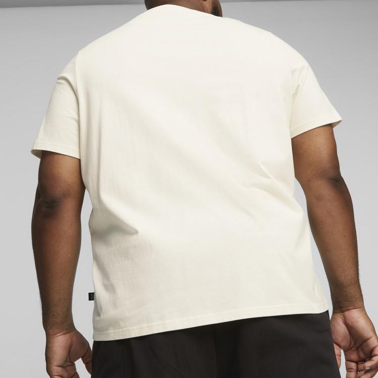 Puma Better Essentials Solid Color Crew Neck Short Sleeve T-Shirt Men Tops White 675977-99