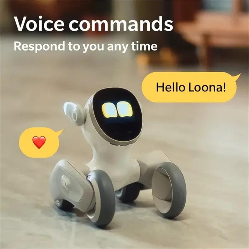 AI Robot Dog Companion Intelligent Machine Dogs Smart AI ChatGPT Emotional Toy APP Dialogue Programming Electronic Toys Gifts