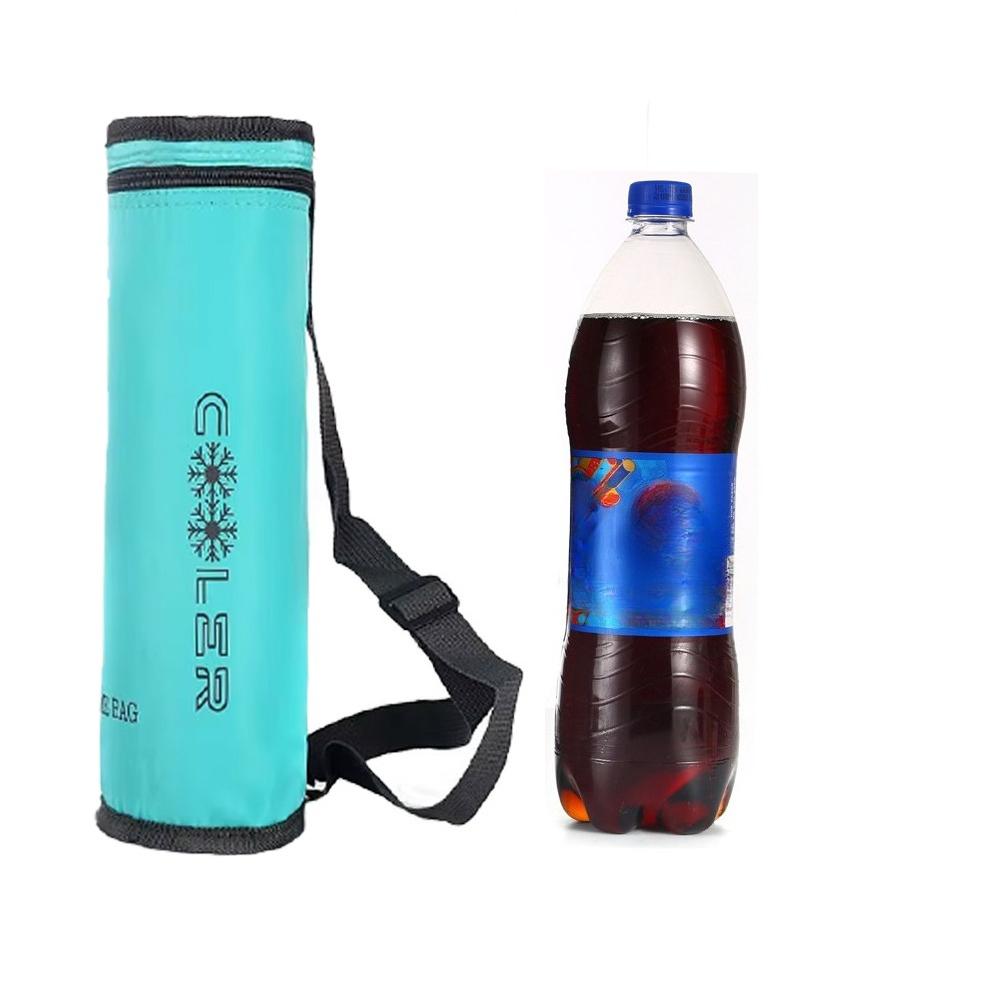 Water Bottle Bag Waterproof Portable Thermos Bottle Cover Outdoor Sports Travel Insulated Water Bottle Heater Cooler Bag