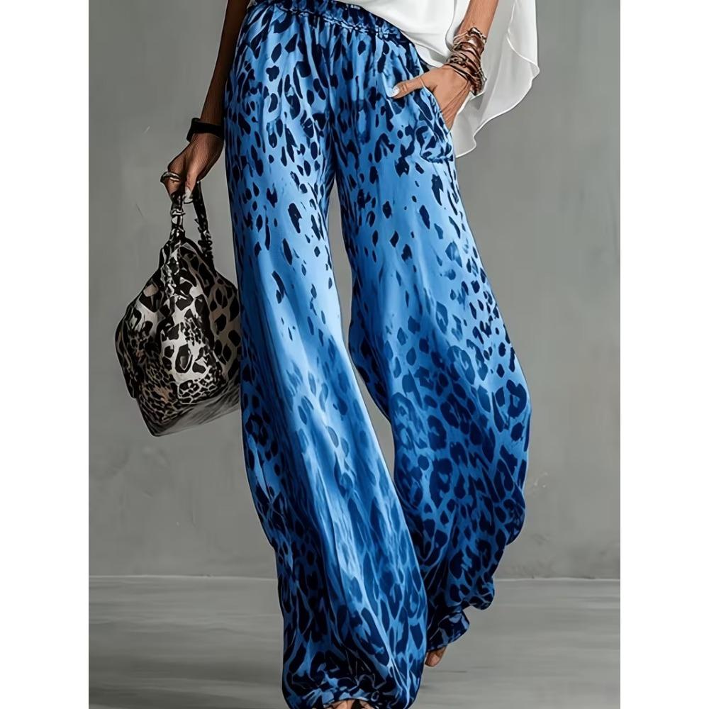Elegant Cotton Linen Baggy Pants Fashion Women High Waist Drawstring Pocket Loose Wide Leg Pant Casual Streetwear New Trousers