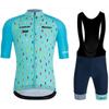 Professional Team Edition Bicycle Riding Clothes Men Women Outdoor Road Cycling Mountain Short-sleeved Bib Set