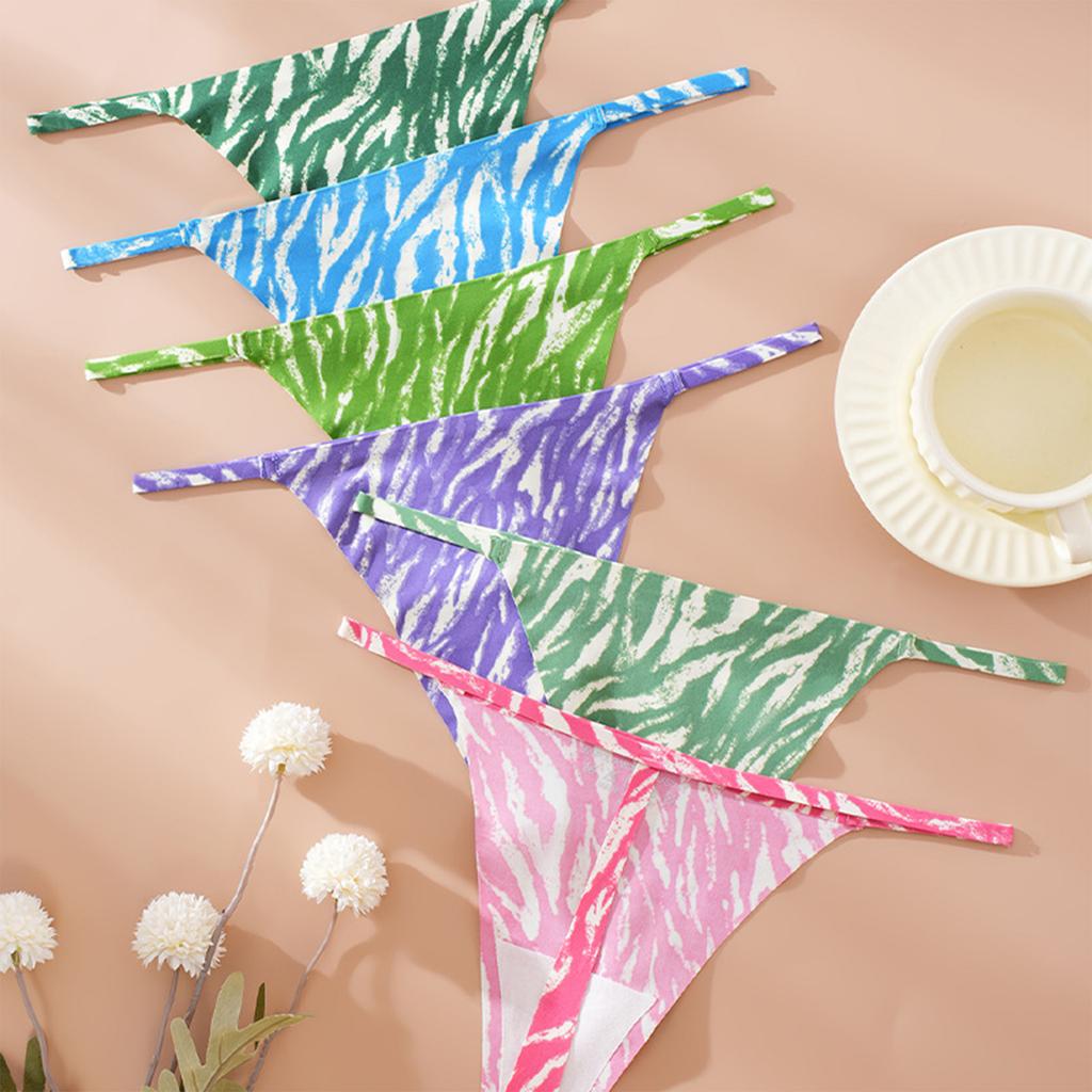 Ladies' Sports Low Waist Sexy Breathable Hip Lifting Ice Silk Seamless Underwear