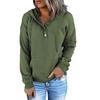 Women S Long Sleeve Loose Casual Hooded Sweatshirt With Drawstring Pockets