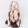 Spring and Summer New Hundred Chain 90 * 90 Large Square Scarf Silk Scarf Women's Classic Retro Printing Scarf Head Scarf