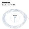 ACROPIX Fiber Optic Cable Glow Car Light Decoration Universal 5mm 5M Clear 1pcs