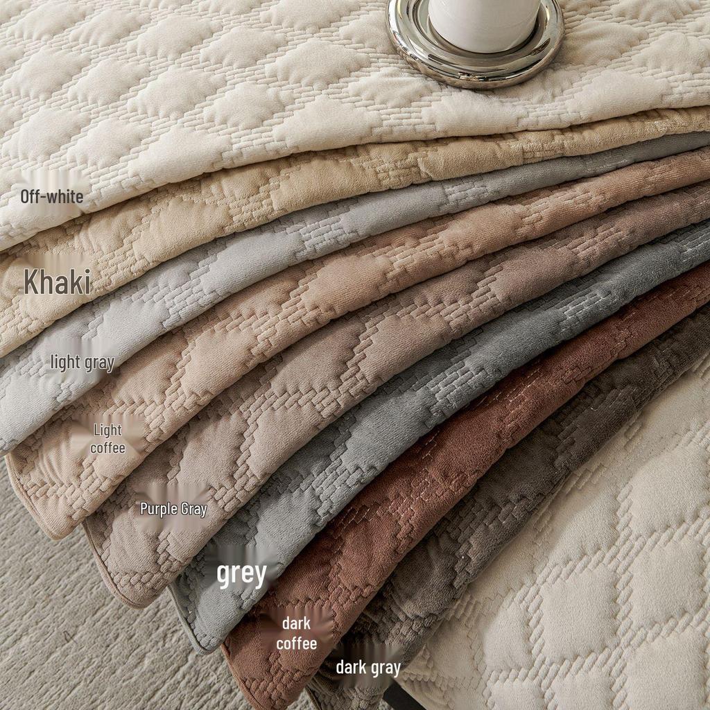 Hochwertiges rutschfestes Plüsch-Sofakissen für Ledersofas - Perfekt für Herbst und Winter