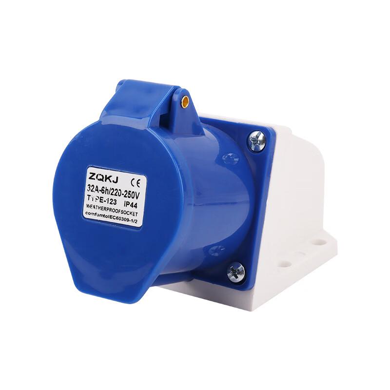 

Ruide Taizhuoqi 3-Core 32A Industrial Aviation Socket CN plug (adapter included)