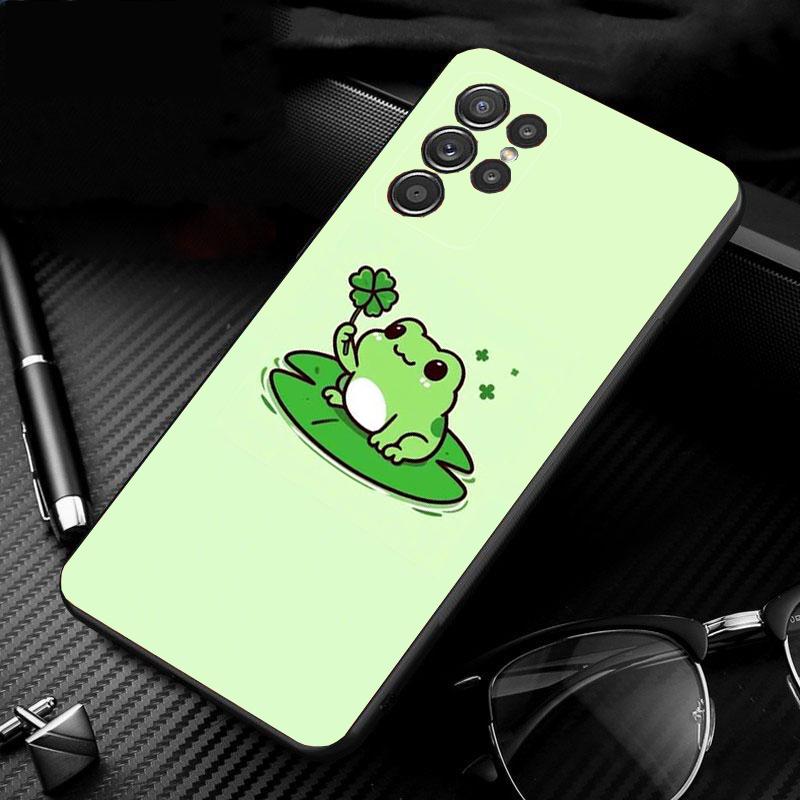 

Phone Case For Samsung Galaxy S25 S24 S23 S22 S21 Ultra S24 S23 S22 S21 S25 Plus S24 S20 FE Frog S25