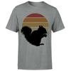 Squirrel Retro Vintage Funny Adults Unisexs Tshirt P1OrA