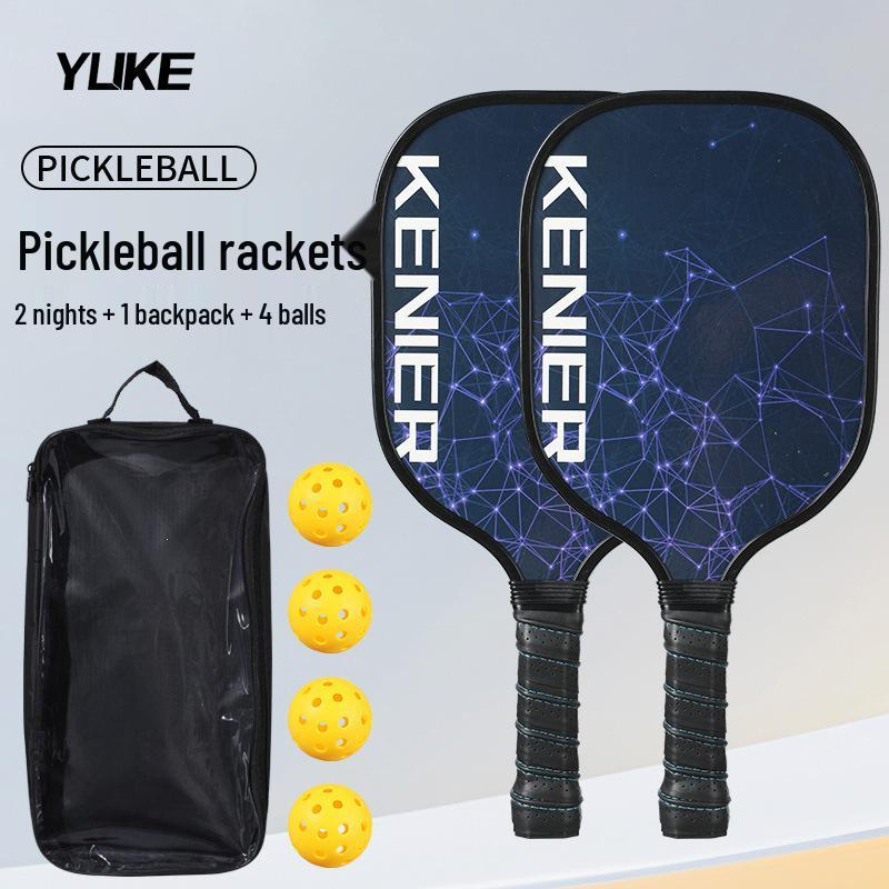 Professional Grade Wooden Pickleball Paddle Set for Adult Beginners