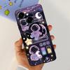 For Tecno Spark GO 1 / Spark GO 2025 / Pop 9 Phone Cover Case Cool Cartoon Dragon Space Man Cute Cat Funda Soft Black Silicone