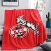 1 stuks FC KÖLN Print Flanellen Deken, Hoge kwaliteit Comfortabel voor Alle Seizoenen, Woondecoratie, Warmte en Comfort, Perfect voor Kerstcadeaus52