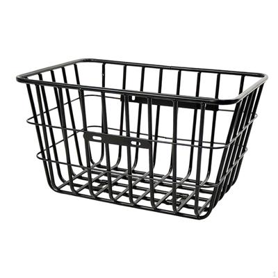 Kerékpár kosár Nagy teherbírású tároló Kültéri vásárláshoz 48cmx25cm