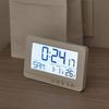 Soft Lighting Digital Alarm Clock LCD Display Desktop Table Clock  Student Use
