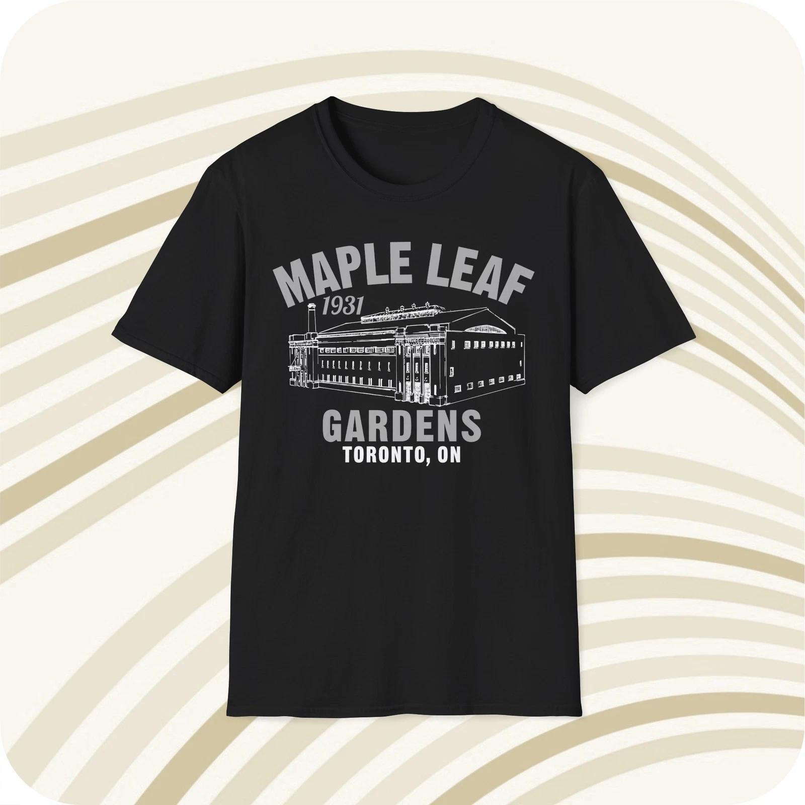 Men s and Women s T-shirts Maple Leaf Gardens 1931 Classic Cut Hockey T-Shirt - Toronto Maple Leafs S