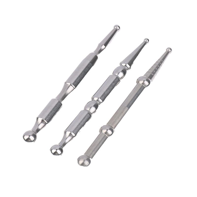 1 Pezzo Penna per Agopuntura, Strumenti per Riflessologia Facciale Acciaio Inossidabile, Strumento Massaggiatore Punto Trigger, Strumento per Massaggio Tessuti Profondi