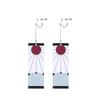 Japanese Style Demon Slayer Mutsuki Haya Female Demon Earrings