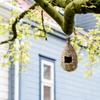 Humming Bird Houses for Outdoor Hanging Natural Grass Hanging Bird housenest