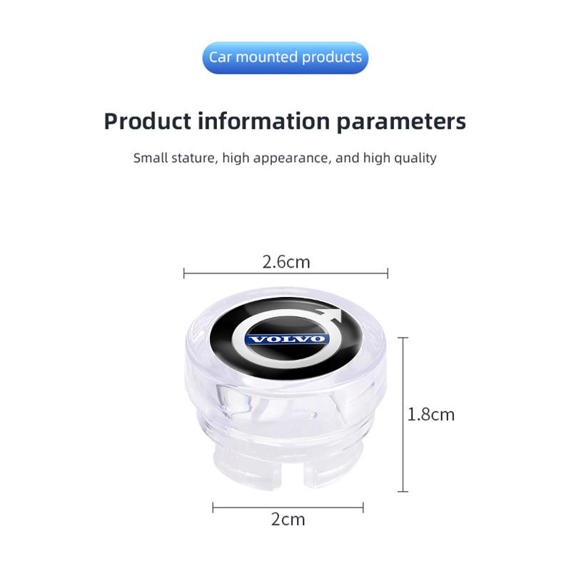 bngxu9 Car Cigarette Lighter Dust Plug Protection Cover Accessories For Volvo V60 XC60 V50 V40 V90 V70 S40 S60 S80 XC90 C30 S90 Olestar