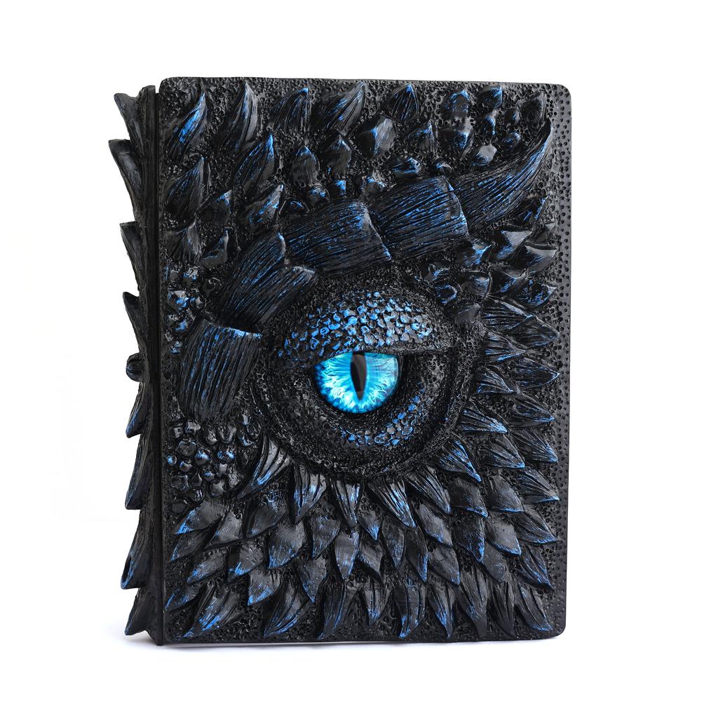 Dragon Eye A5 Binder - 3D Relief Magic Card Album for K-pop Photocard Collections, Refillable 3-Inch Idol Card Organizer