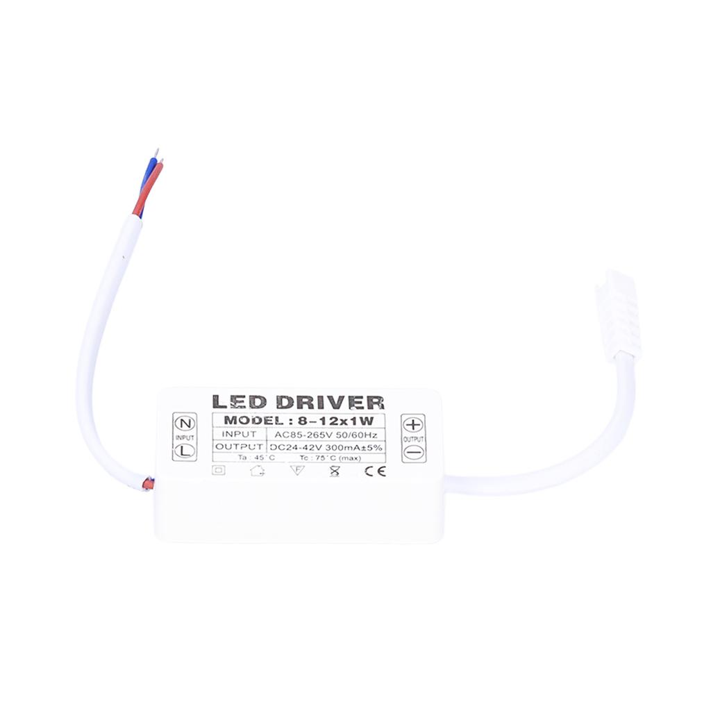 LED Driver 300mA Constant Current Transformer DC24‑42V Lamp Power Supply Driver AC85‑265V