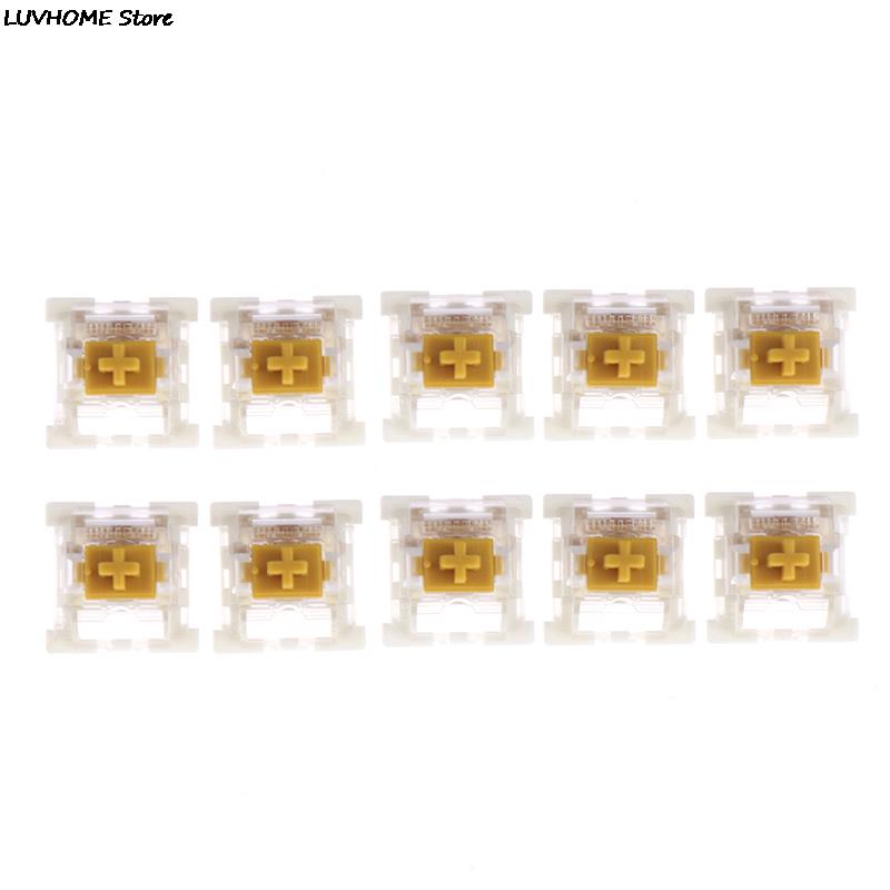 10Pcs Original Cherry MX Mechanical Keyboard Switch Axis Shaft Switch RGB blue