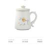 111ml Ru Kiln Horse Filter Tea Separator Cup Aesthetic Tea Mug With Infuser Handgrip Cups Tea Maker Office Water Cup Drinkware