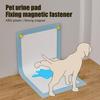 Pet Pee Pad Holders Magnetic Dog Potty Training Pad Holders with Strong Magnets Potty Pad Holders for Leg Lifting Dogs