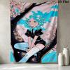 Land Lustrous Wall Tapestry Aesthetic Wall Hanging Printed Fabric Blanket Decorative Tapestries For Bedroom Living Room Home Decor