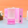 Plastic Doll Closet Double-deck Doll Furniture Fashion Dollhouse Wardrobe  DIY Toy