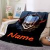 Customiz Name Personality Pennywise the Dancing Clown  Blanket Soft &Warm Sofa Office Bed Travel Lunch Break Blanket, Gift Suitable All Seasons