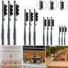 3 Pieces Mini Miniature Led Stop Lights Road Sign 3V for Train Railway Garden Street Accessories