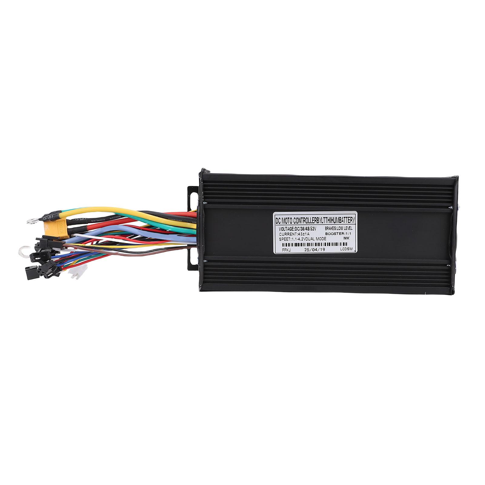 

Комплект контроллера для электросамоката с ЖК-дисплеем 36В 48В 52В 45А Синусоидальный 3-режимный Бесколлекторный комплект контроллера