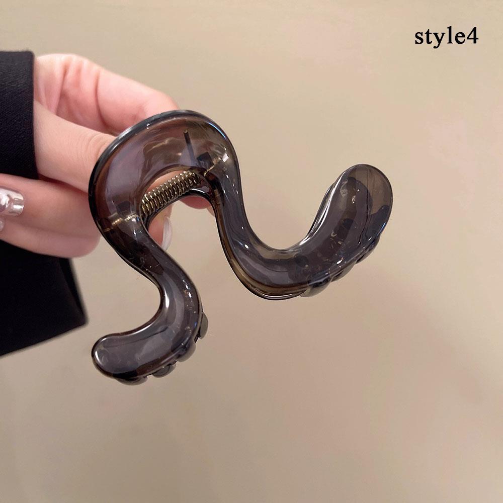 New Irregular Hair Claw Acetate Hair Crabs Clips for Women Abnormal Shape Acrylic Hair Clamps Women Hair Accessories Hairpins