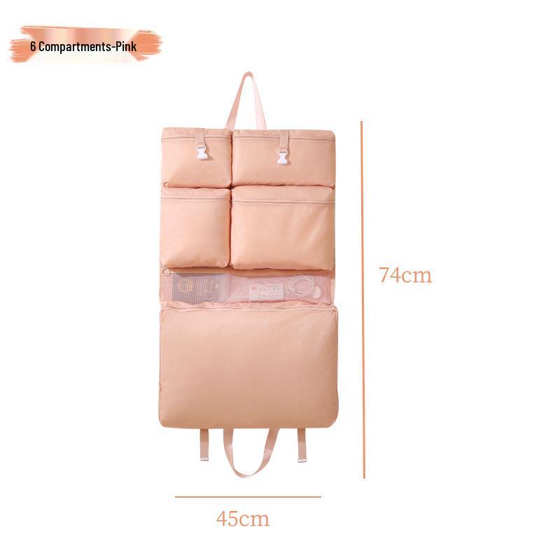 Large Portable Travel Hanging Storage Bag for Clothes, Underwear, and Socks - Ideal for Business Trips